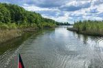 Fahrt durch den Kanal zum Zotzensee
